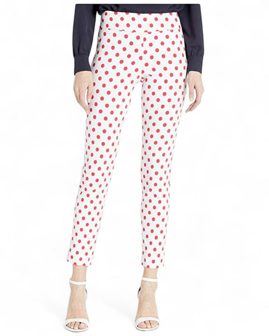 Pull on Pant - Watermelon Polka Dots