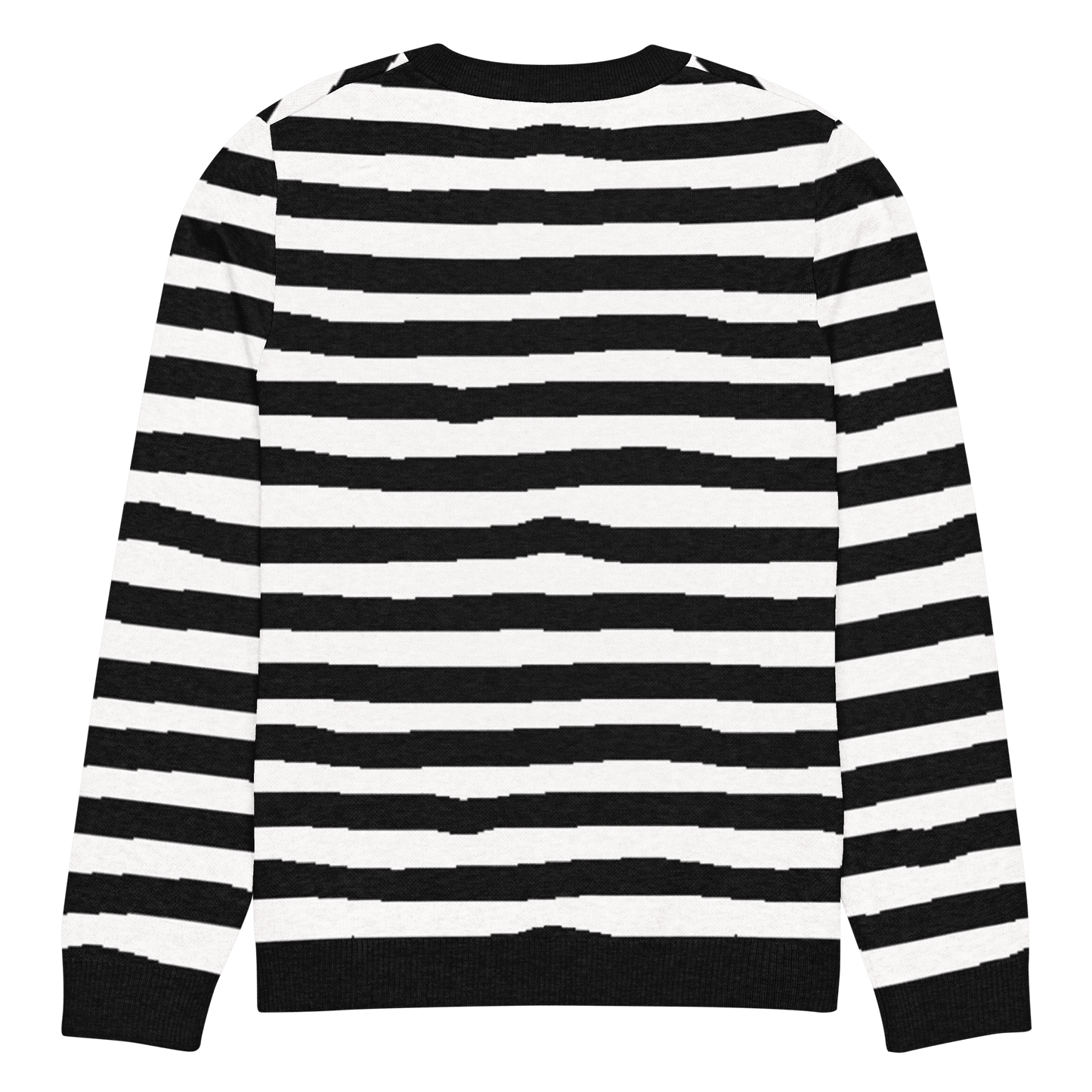 Pugsley Print Knit Crewneck Sweater