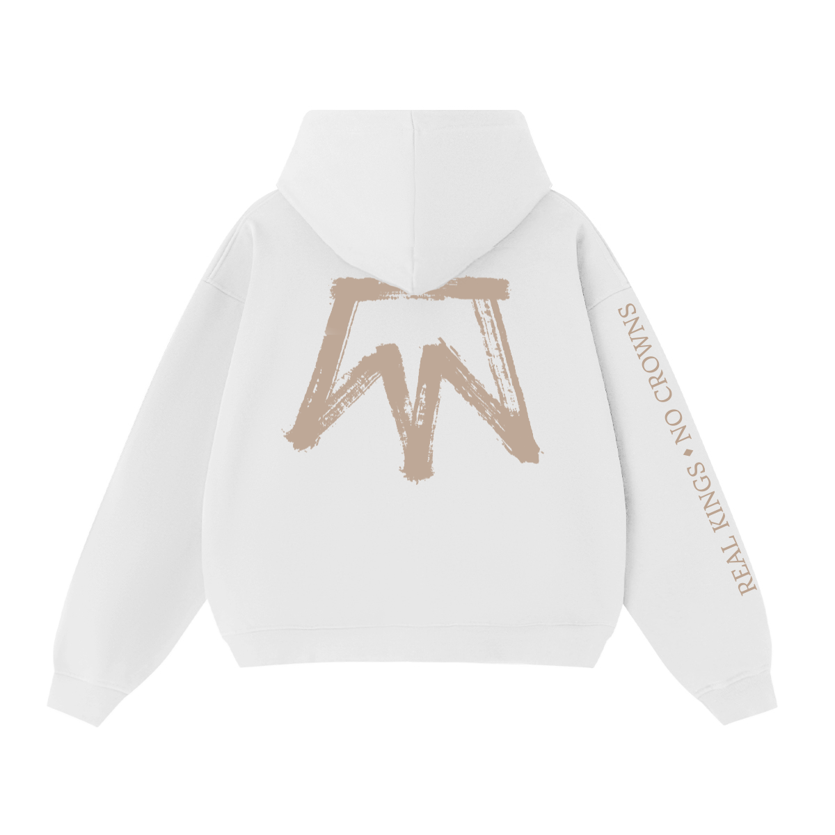 No Kings Inspired Zip Hoodie - Real Kings No Crowns