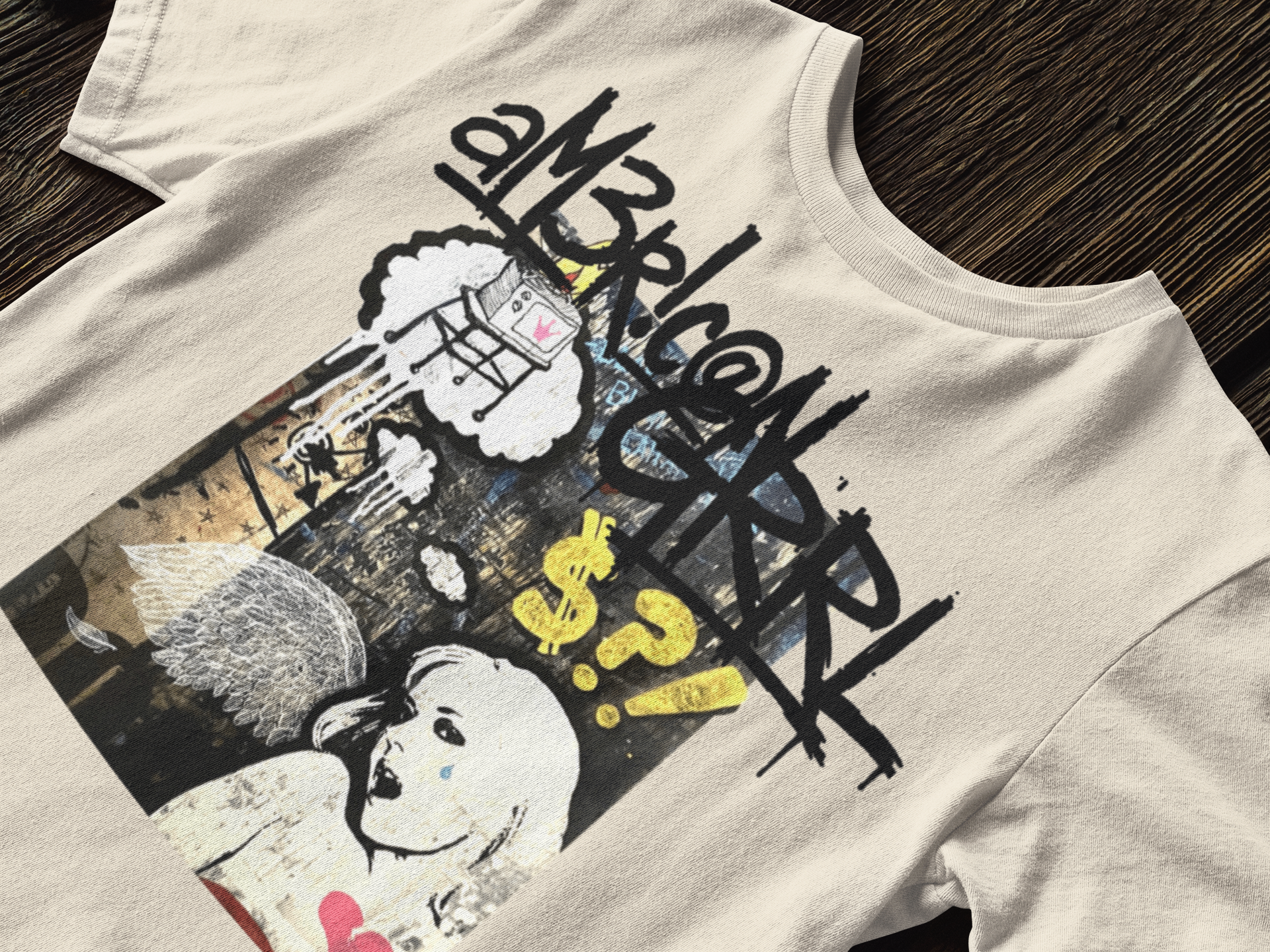 American GRRL Oversized Boxy Tee