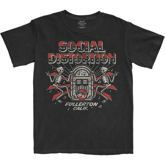 Social Distortion Jukebox Skelly T-Shirt