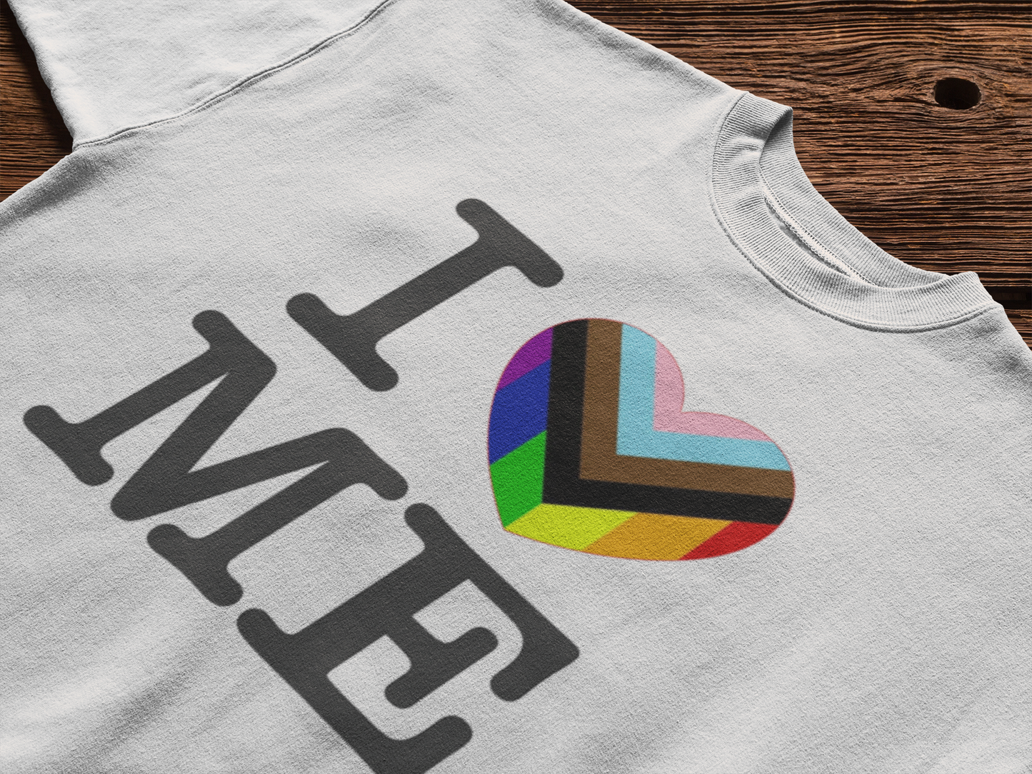 I Heart ME Pride T-Shirt — Self-Love LGBTQ+ Ally Tee