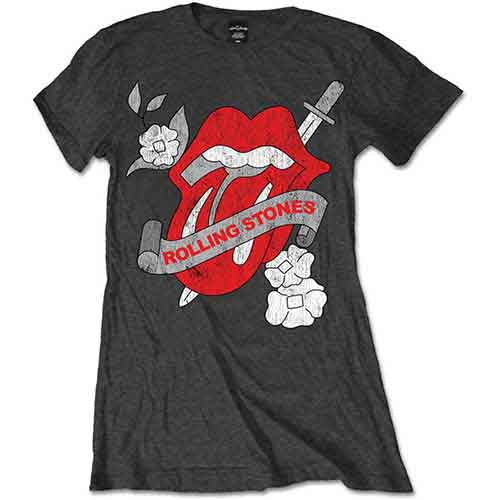 The Rolling Stones Vintage Tattoo Short Sleeve Tee