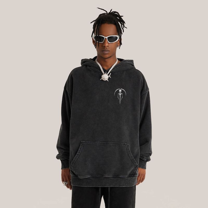 We Are One Super Heavyweight Oversized Retro Hoodie