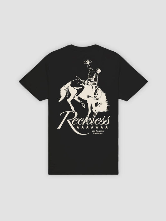Reckless Rodeo Tee - Black
