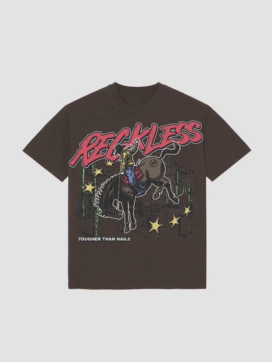 Reckless Tougher than Nails Tee - Brown